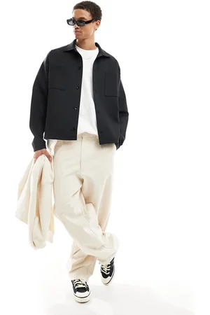 ASOS Oversized scuba jacket in