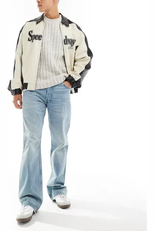 Weekday Motion slim fit bootcut jeans in aeon