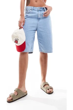 JJXX Baggy denim shorts in light wash