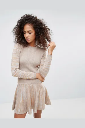 Ganni Harrison Knitted Dropped Hem Dress