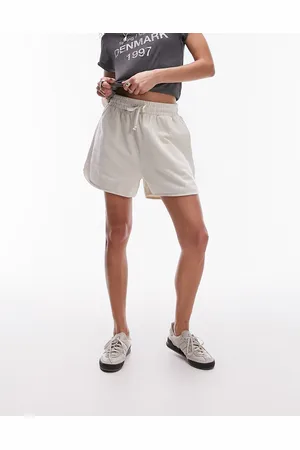 Topshop Sweat shorts in stone
