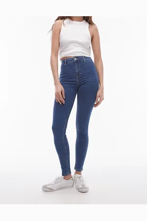 Topshop High rise Joni jeans in mid