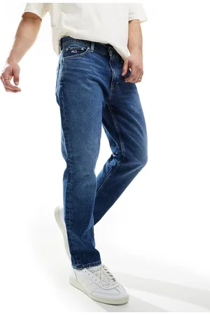 Tommy Hilfiger Regular tapered dad jeans in mid wash