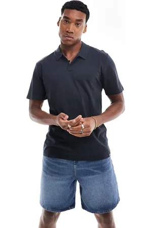 Only & Sons Revere collar polo shirt in