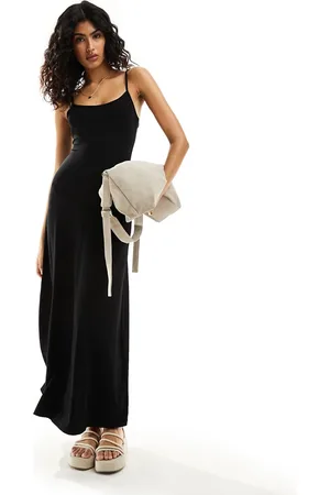 ASOS Scoop back strappy maxi dress in