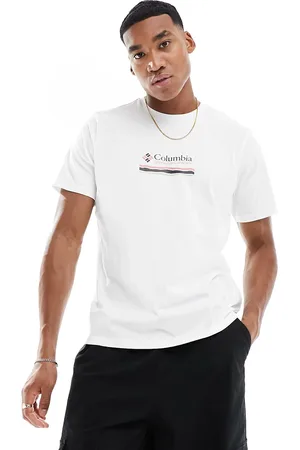 Columbia Explorers Canyon mountain back print T-shirt in