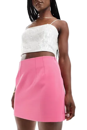 ASOS Tailored high waist mini skirt in