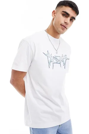 Weekday Oversized graphic print t-shirt in