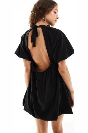 ASOS Bubble hem mini dress in