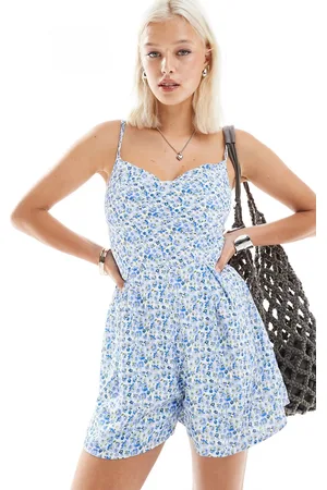 Glamorous Cami romper in vintage floral