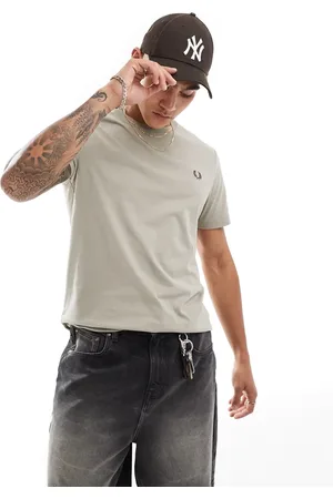 Fred Perry Crew neck t-shirt in gray