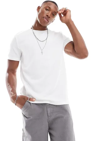 Brave Soul Heavyweight textured T-shirt in - part of a set