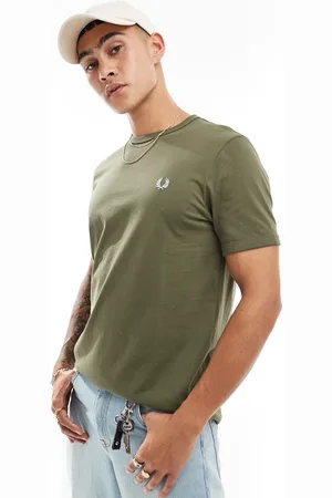 Fred Perry Ringer T-shirt in light