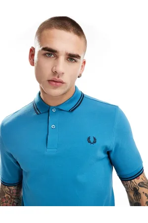 Fred Perry Twin tipped polo shirt in light