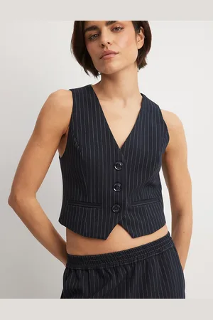 NA-KD Vest in stripe