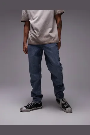 Topman Straight jeans in dark