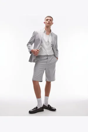 Topman Linen blend shorts in
