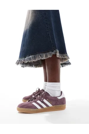 adidas Gazelle Indoor sneakers in dark and white
