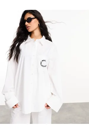 ASOS Wide cuff shirt in