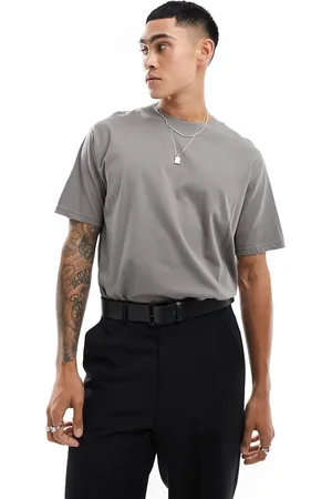 Brave Soul Oversized t-shirt in grey