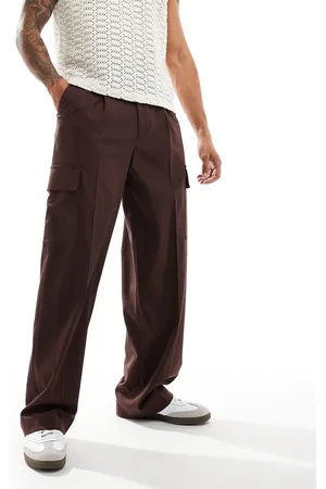 ASOS Smart low-rise waistband cargo pants in