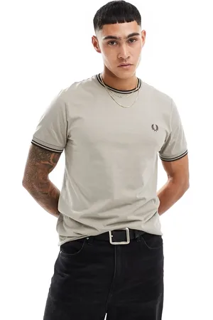 Fred Perry Twin tipped t-shirt in light
