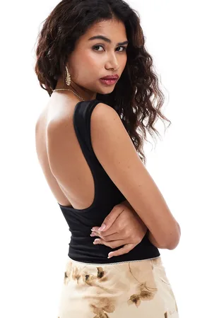 Free People Scoop back baby t-shirt in