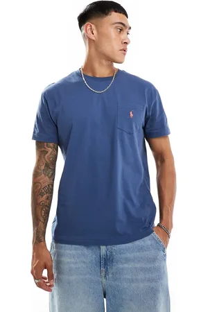 Ralph Lauren Icon logo pocket t-shirt classic oversized fit in mid