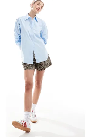 Miss Selfridge Poplin oversized shirt in oxford