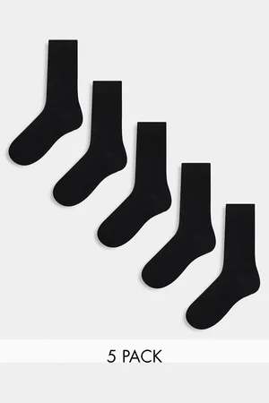 ASOS 5-pack ankle socks in