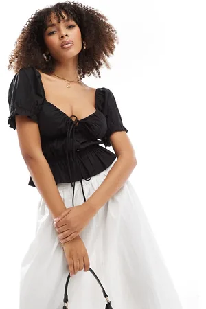 ASOS Puff sleeve top in