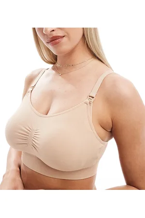 Lindex Maternity fuller bust seamless bralet in beige