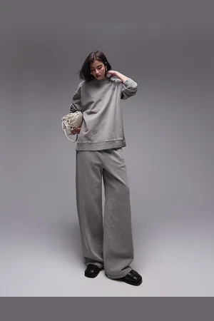 Topshop Community graphic straight leg sweatpants in - part of a set