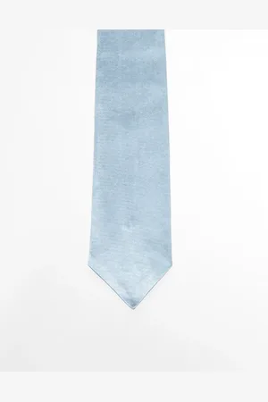 Six Stories Satin tie in dusty