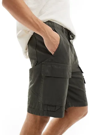 Good For Nothing Cargo utility shorts in khaki