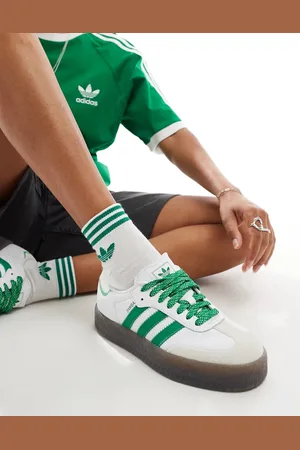adidas Sambae sneakers in and green