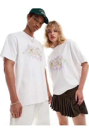 Weekday Unisex oversized t-shirt with dreamland graphic print in