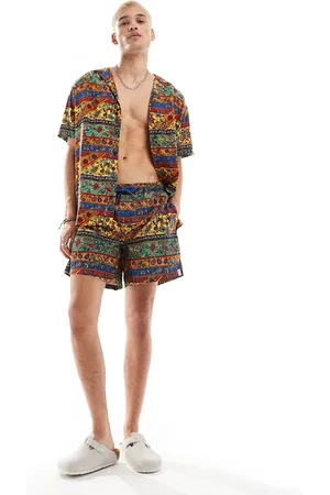 Hunky Trunks Paisley swim shorts in - part of a set