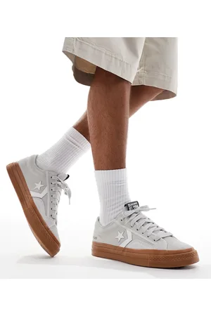 Converse Star Player 76 sneakers with gum sole in gray