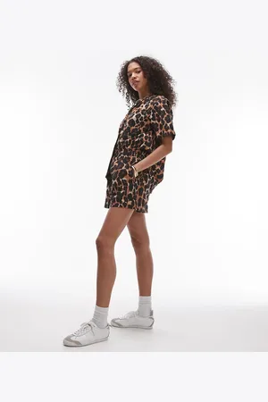 Topshop Leopard shorts in - part of a set