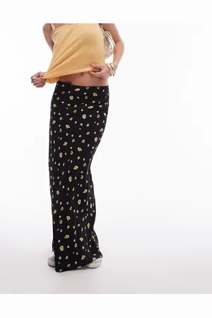 Topshop Maxi skirt in floral print