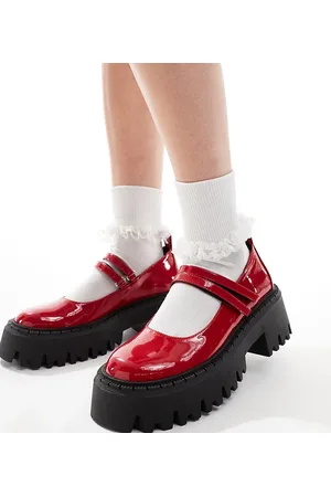 Raid Imani chunky mary janes in patent