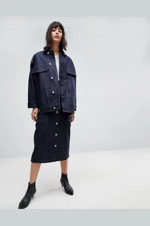 ASOS Co-ord Utility Oversized Denim Jacket