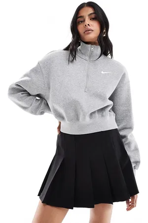Nike Phoenix Fleece half zip sweatshirt in