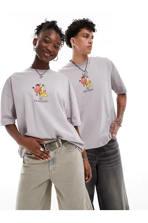 ASOS Disney unisex oversized t-shirt with Lion King print in
