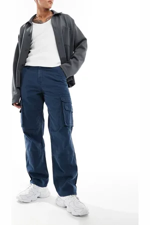 ASOS Baggy cargo pants in heavy twill