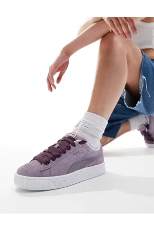 PUMA Suede XL sneakers in and white
