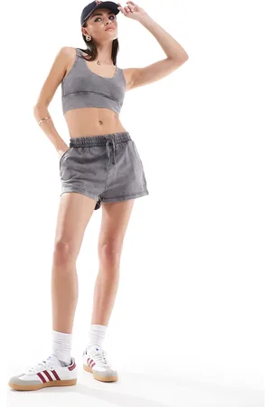 Miss Selfridge Acid wash sweat shorts in - part of a set