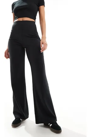ASOS Icon soft touch wide leg dance pants in