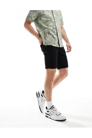 River Island Skinny denim shorts in